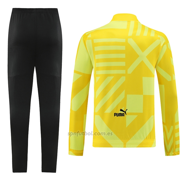 Chandal de Chaqueta del Borussia Dortmund 2022-2023 Amarillo